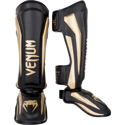 Защита Голени Venum Elite Black/Gold