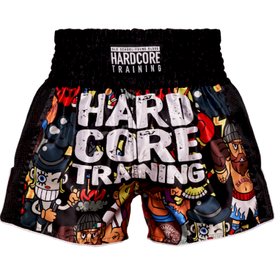Тайские шорты Hardcore Training Doodles