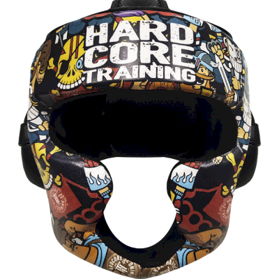 Боксерский шлем Hardcore Training Doodles