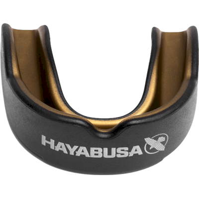 Боксерская капа Hayabusa Combat Mouth Guard Black/Gold