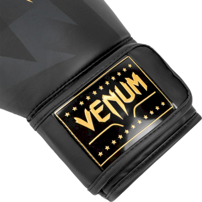 Перчатки Venum Razor Black/Gold - фото 2