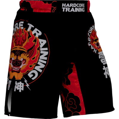 Шорты Hardcore Training Raijin Black/Red