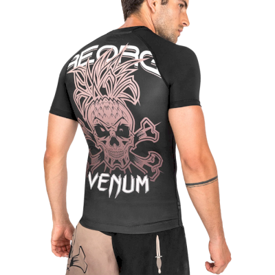 Рашгард Venum Reorg Black SS - фото 1