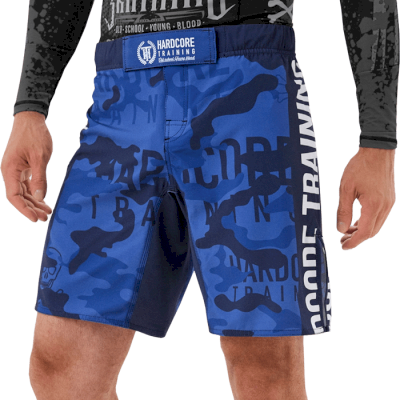 Шорты Hardcore Training Camo 2.1 Blue - фото 7