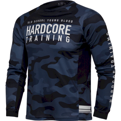 Тренировочный лонгслив Hardcore Training Night Camo 2