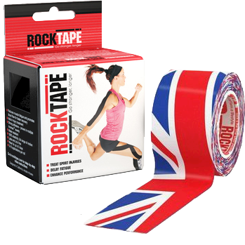 Кинезио тейп RockTape British flag 5см×5м