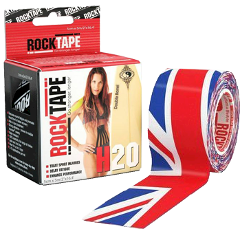 Кинезио тейп RockTape British flag 5см×5м - фото 1