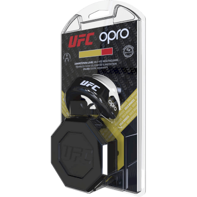 Детская капа UFC Opro Gold Level UFC Black/Gold - фото 1