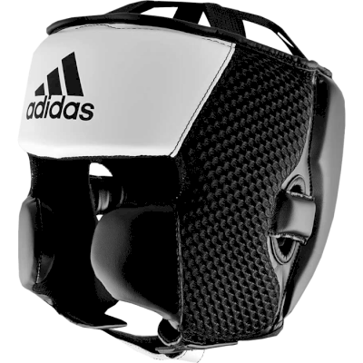 Боксёрский шлем Adidas Hybrid 150 White/Black