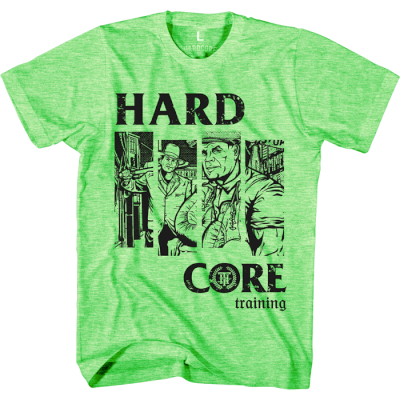 Футболка Hardcore Training Old NY Neon Green Melange