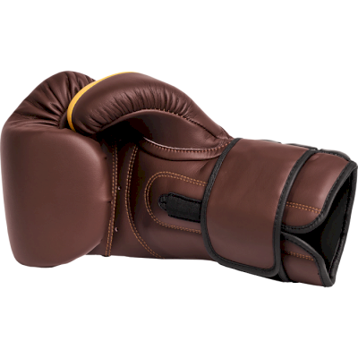 Боксерские перчатки Hardcore Training GRT1 Boxing Gloves Brown/Black/Yellow - фото 4