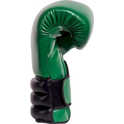 Боксерские перчатки Hardcore Training GRT1 Boxing Gloves Green/Black/Yellow - фото 3