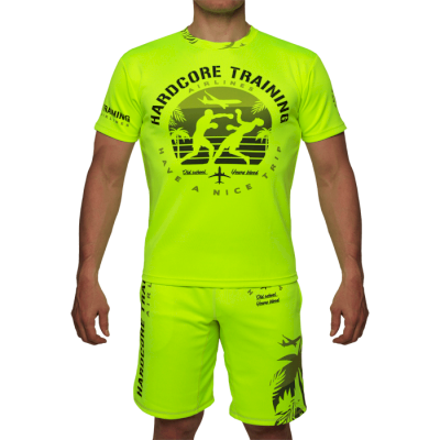 Тренировочные шорты Hardcore Training Voyage Chartreuse - фото 5