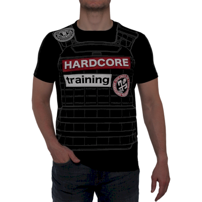 Футболка Hardcore Training Weighted Vest Black - фото 3