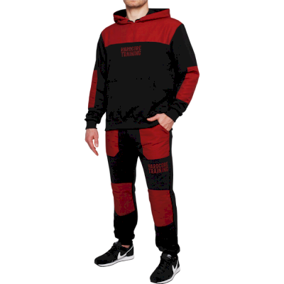 Худи Hardcore Training Voyager Black/Red - фото 3