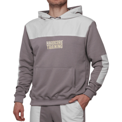 Худи Hardcore Training Voyager Light Grey/Ivory - фото 1