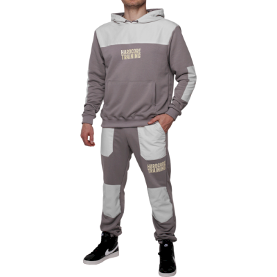 Худи Hardcore Training Voyager Light Grey/Ivory - фото 2