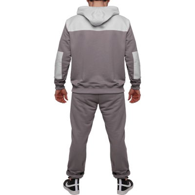 Худи Hardcore Training Voyager Light Grey/Ivory - фото 5