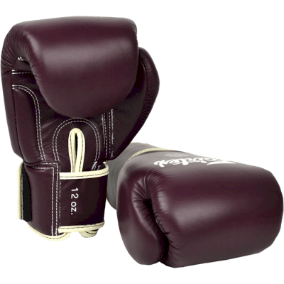 Боксерские перчатки Fairtex BGV16 Maroon - фото 1