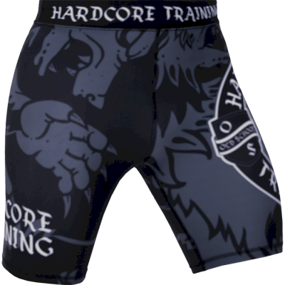 Компрессионные шорты Hardcore Training Heraldry Black - фото 1