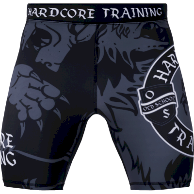 Компрессионные шорты Hardcore Training Heraldry Black - фото 2