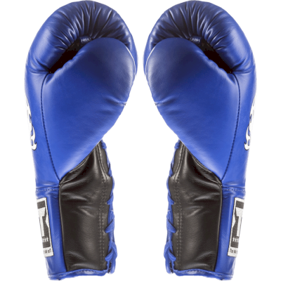 Перчатки боксерские Top King Boxing Pro Blue/Black - фото 1