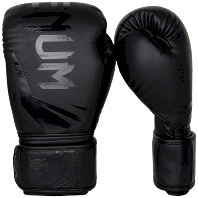 Перчатки Venum Challenger 3.0 Black/Black