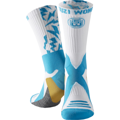 Носки Suzi Wong Lightning Socks White/Teal