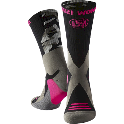 Носки Suzi Wong Camo X-Sole Boxing Socks Black/Grey/Pink