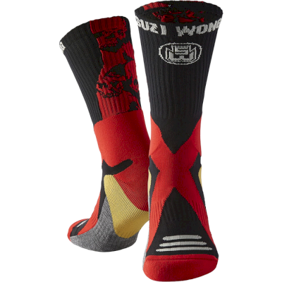 Носки Suzi Wong Skull X-Sole Black/Red