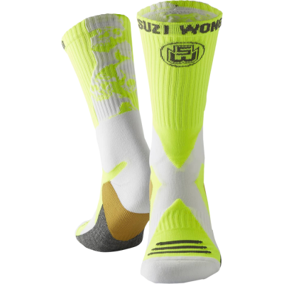 Носки Suzi Wong Camo X-Sole Boxing Socks Neon/White