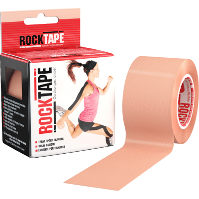 Кинезио тейп Rocktape Classic 5см×5м телесный