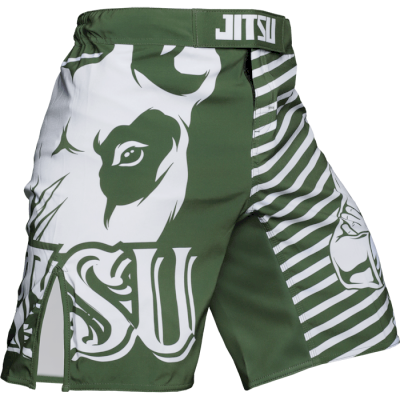 Шорты Jitsu Gentle & Strong Green - фото 1