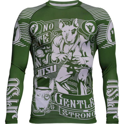 Рашгард Jitsu Gentle & Strong Green