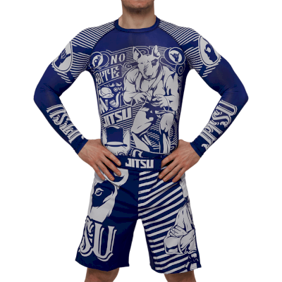 Рашгард Jitsu Gentle & Strong Navy - фото 4