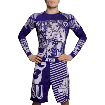 Рашгард Jitsu Gentle & Strong Navy - фото 8