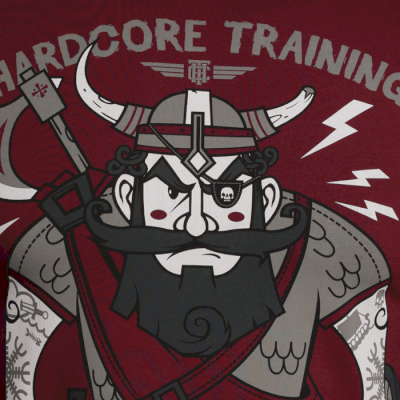 Футболка Hardcore Training Time To Raid - фото 2