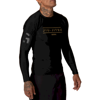 Рашгард Gr1ps Armadura Pro High-Compression Black/Gold - фото 3