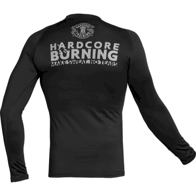 Рашгард Hardcore Training Burning Black - фото 3