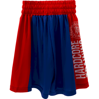 Детские боксёрские шорты Hardcore Training Blue/Red - фото 1