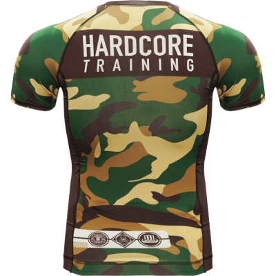 Рашгард Hardcore Training Forest Camo (SS) - фото 1