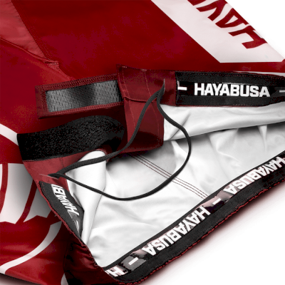 Шорты Hayabusa Icon Mid-Length Red/White - фото 3