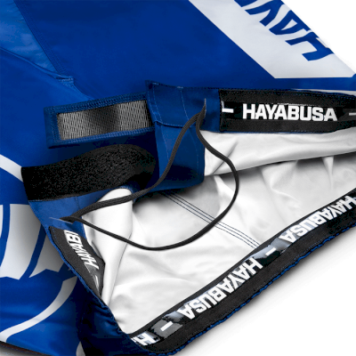 Шорты Hayabusa Icon Mid-Length Blue/White - фото 4