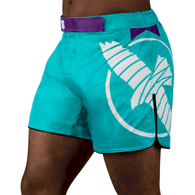 Шорты Hayabusa Icon Mid-Length Teal/White