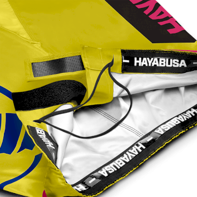 Шорты Hayabusa Icon Mid-Length Yellow/Blue - фото 4