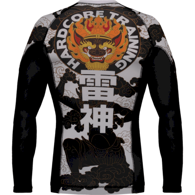 Рашгард Hardcore Training Raijin Black/White LS - фото 1