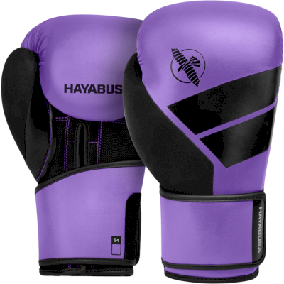 Hayabusa S4 Boxing Gloves Purple