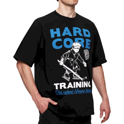 Футболка Hardcore Training YB Black Oversized Fit - фото 3