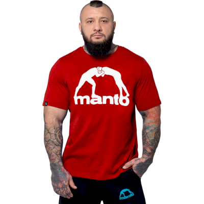 Футболка Manto Logo Vibe Red