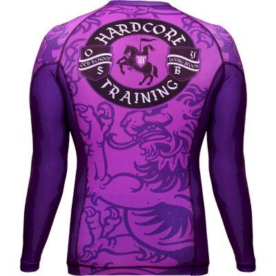 Рашгард Hardcore Training Heraldry Magenta LS - фото 1